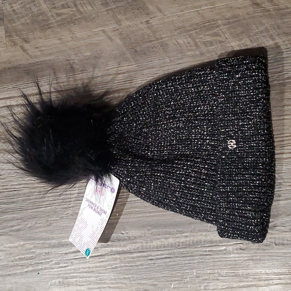 Layer 8 Shimmer & Shine Pom Beanie Hat